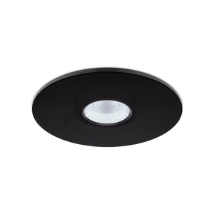 JCC JC1015/BLK V50™ Pro 135mm Fire-rated LED Downlight 6W 3000/4000K IP65 Black