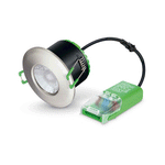 JCC Lighting JC1001/BN V50 Fire-rated LED downlight 6W 700lm IP65 BN