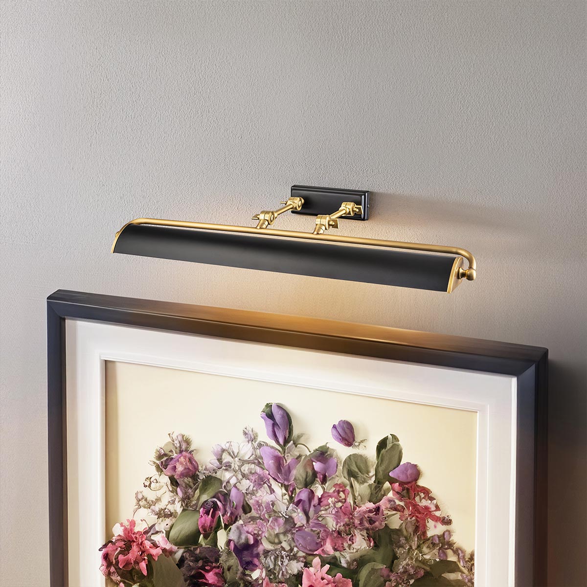 Elstead Lighting Winchfield 4lt Large Picture Light WINCHFIELD-PLL-AB-MB