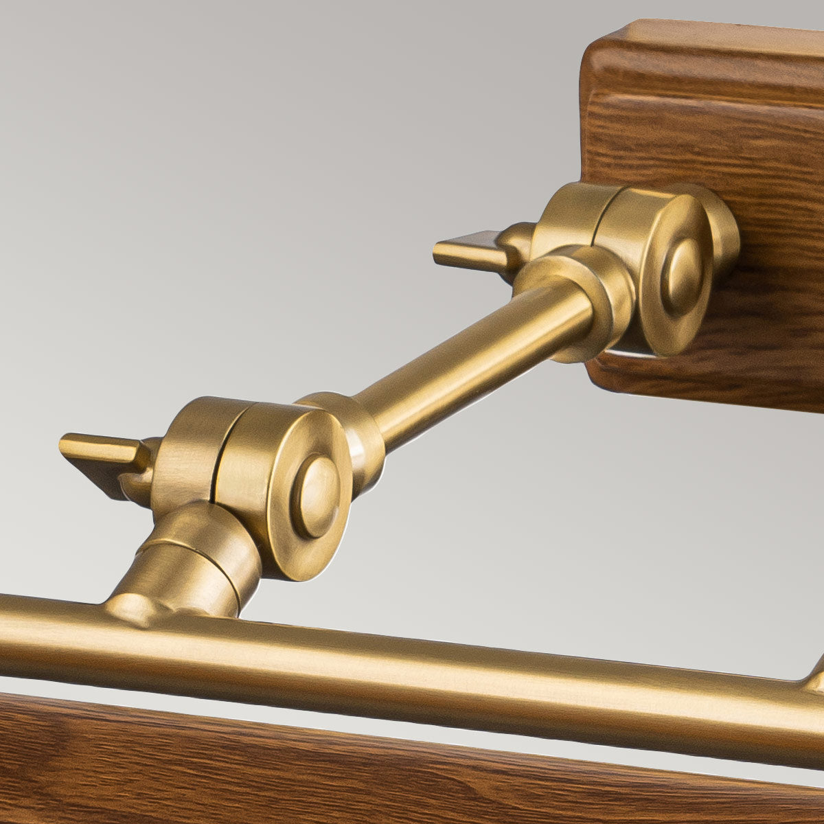 Elstead Lighting Winchfield 4lt Large Picture Light WINCHFIELD-PLL-AB-OAK