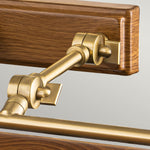 Elstead Lighting Winchfield 4lt Large Picture Light WINCHFIELD-PLL-AB-OAK