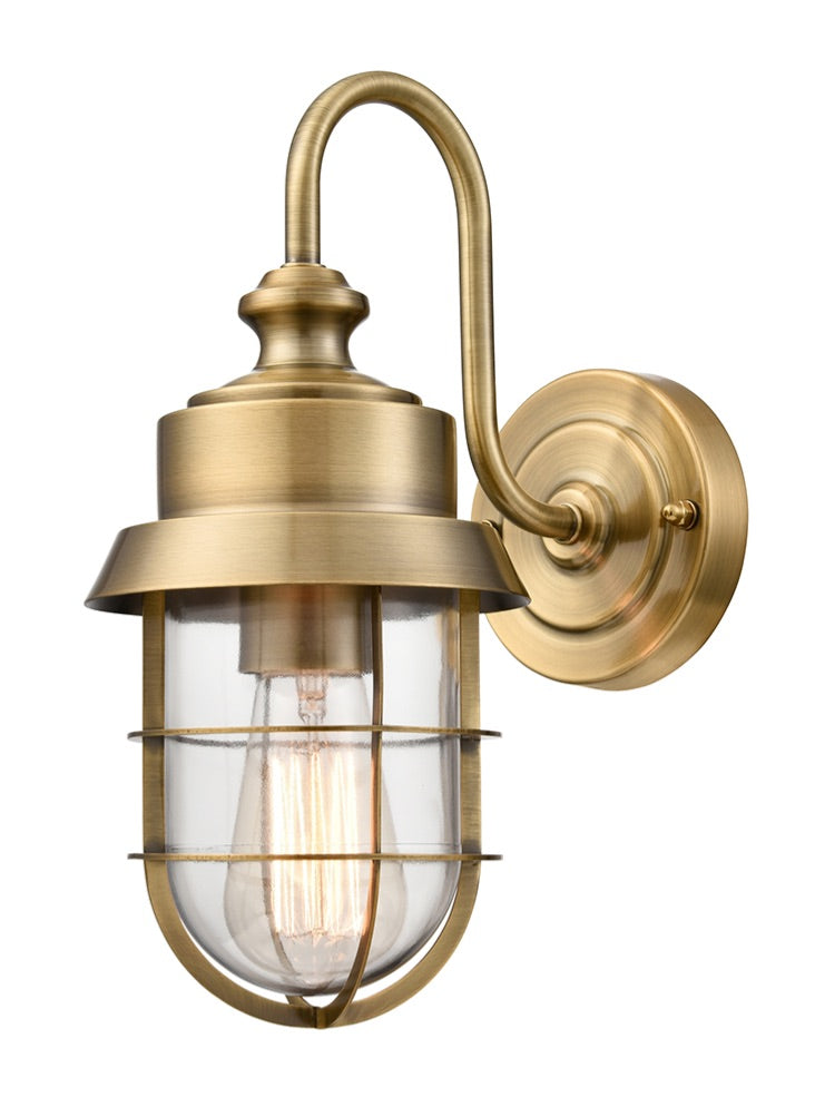 Franklite Wharf Antique Brass Exterior Wall Light Wharf part no - EXT6657