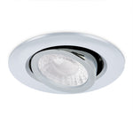 JCC Lighting JC1102/CH X50 Fire rated Tilt downlight 3W/5W IP65 3000/4000/5700K 400/650 lms Chrome
