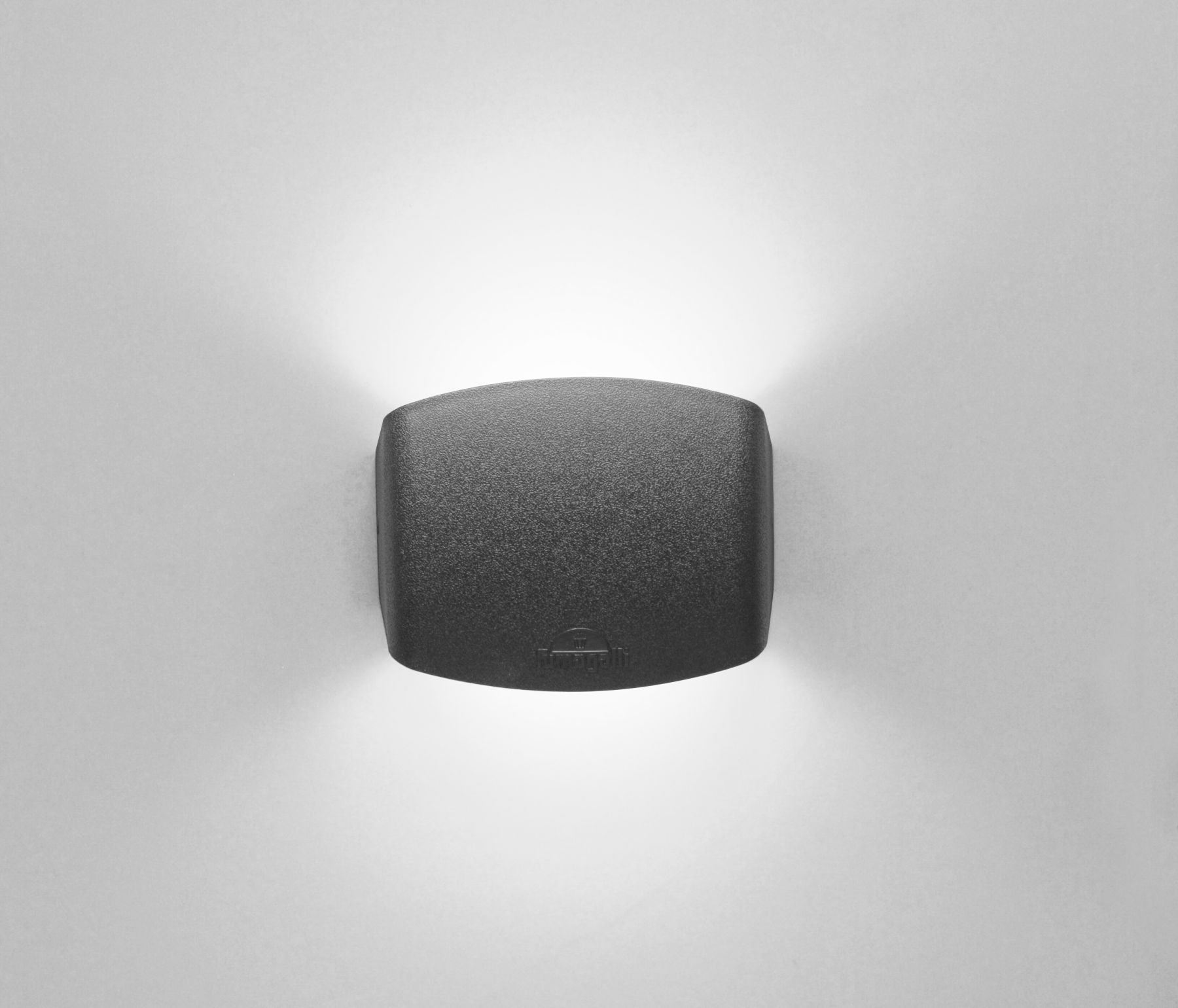 Magnalux Abram 150mm Black Clear Up/Down LED R7S 3.2W CCT Part Number - ABRAM150BL