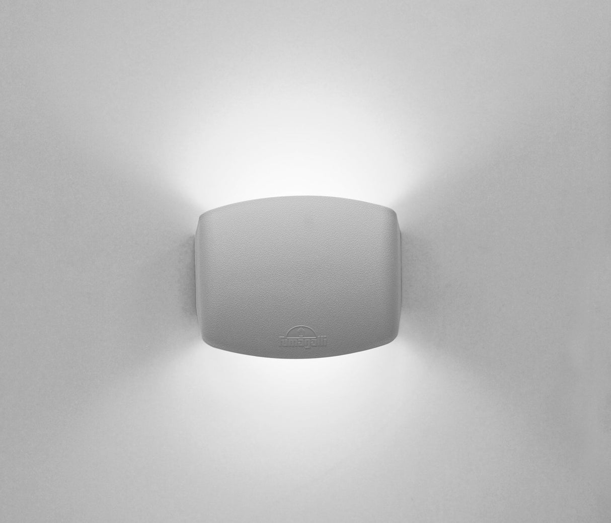 Magnalux Abram 150mm Grey Clear Up/Down LED R7S 3.2W CCT Part Number - ABRAM150GY