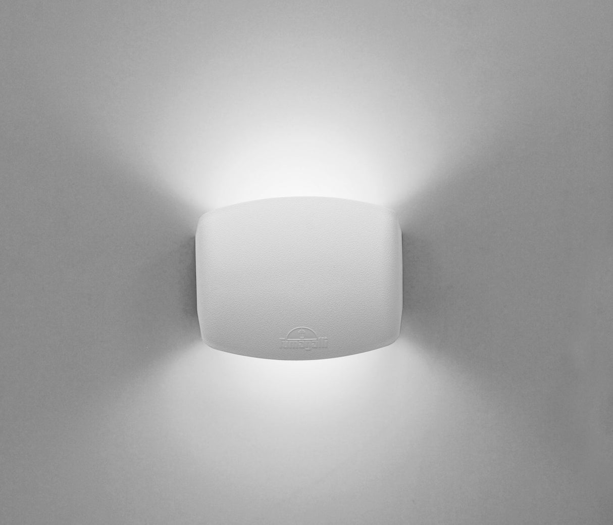 Magnalux Abram 150mm White Clear Up/Down LED R7S 3.2W CCT Part Number - ABRAM150WH