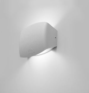 Magnalux Abram 150mm Grey Clear Up/Down LED R7S 3.2W CCT Part Number - ABRAM150GY