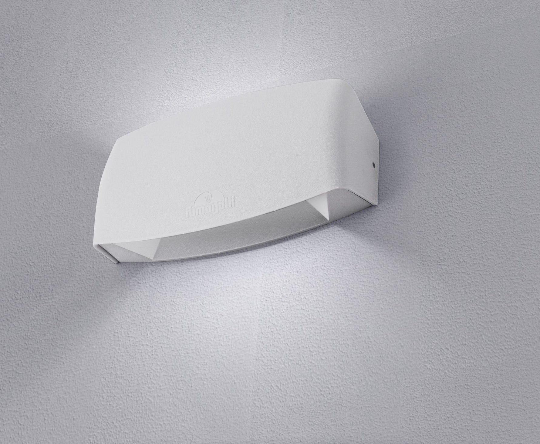 Magnalux Abram 190mm White Clear Up/Down LED R7S 7.5W CCT Part Number - ABRAM190WH