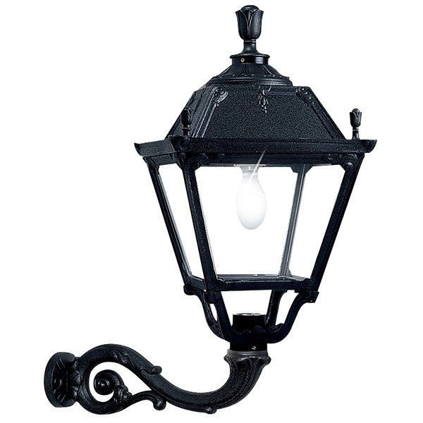 Magnalux Adam Elia Black Clear E27 Wall Light Part Number - ADAM/ELIA