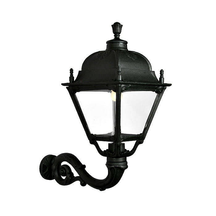 Magnalux Adam/Simon Black Clear E27 30W Wall Light Part Number - ADAM/SIMON