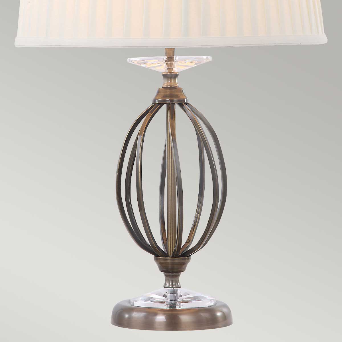 Elstead Lighting Table Lamp from the Aegean range. Aegean 1 Light Table Lamp Product Code = AG-TL-AGED-BRASS
