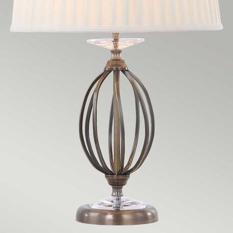 Elstead Lighting Table Lamp from the Aegean range. Aegean 1 Light Table Lamp Product Code = AG-TL-AGED-BRASS