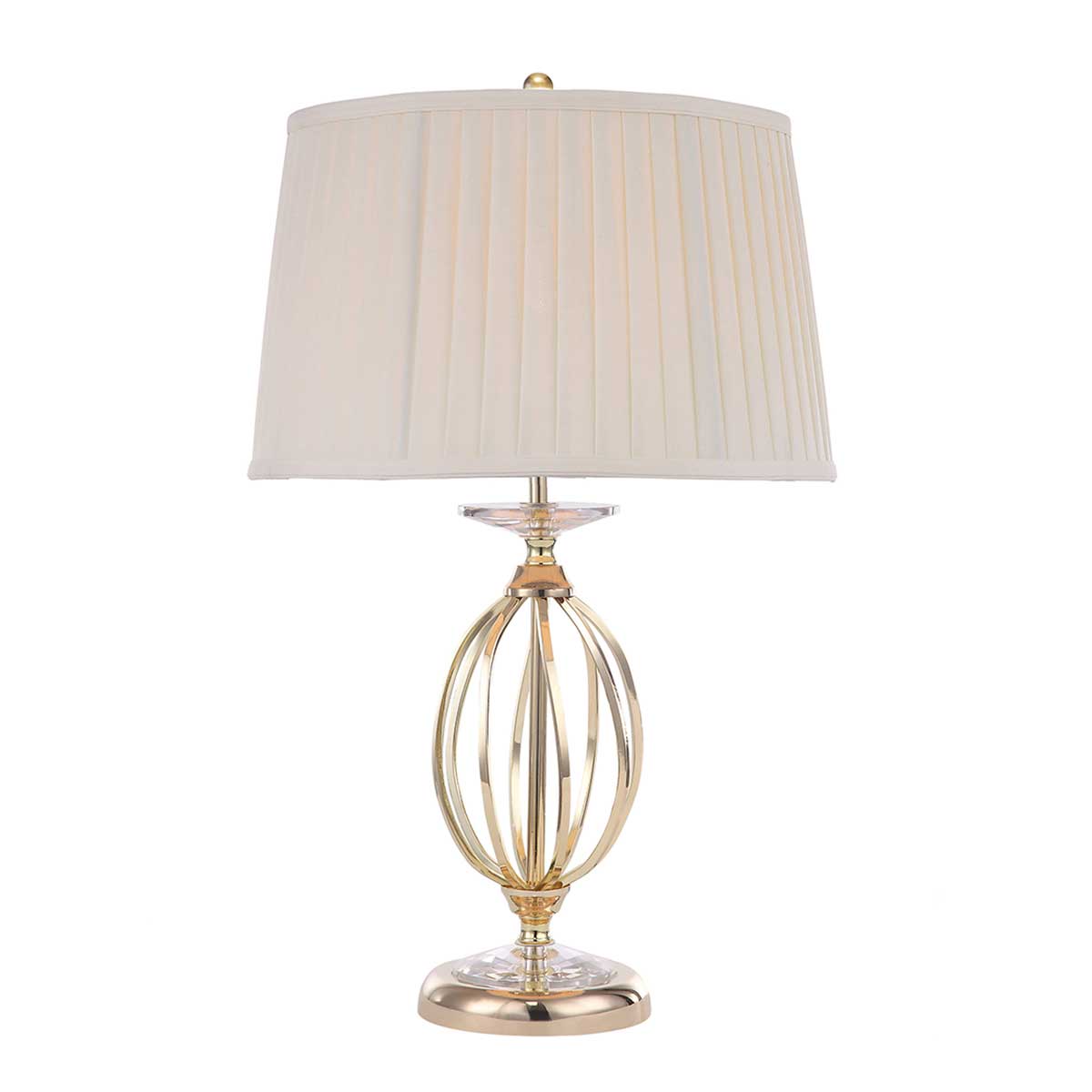 Elstead Lighting Table Lamp from the Aegean range. Aegean 1 Light Table Lamp Product Code = AG-TL-POL-BRASS