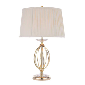 Elstead Lighting Table Lamp from the Aegean range. Aegean 1 Light Table Lamp Product Code = AG-TL-POL-BRASS