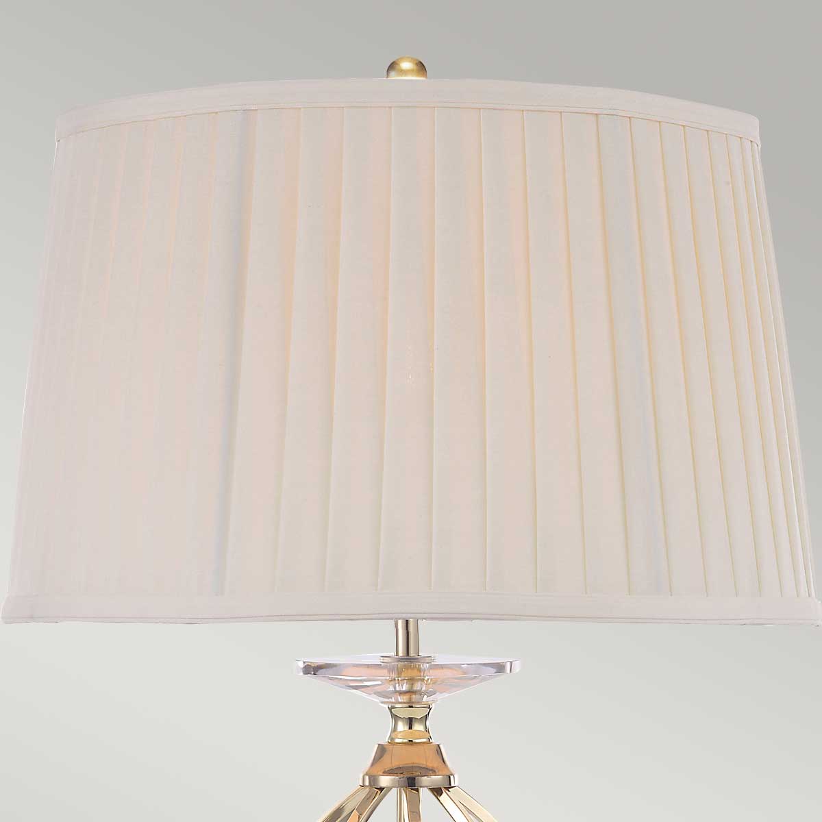Elstead Lighting Table Lamp from the Aegean range. Aegean 1 Light Table Lamp Product Code = AG-TL-POL-BRASS