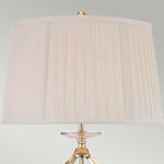Elstead Lighting Table Lamp from the Aegean range. Aegean 1 Light Table Lamp Product Code = AG-TL-POL-BRASS
