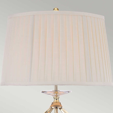 Elstead Lighting Table Lamp from the Aegean range. Aegean 1 Light Table Lamp Product Code = AG-TL-POL-BRASS