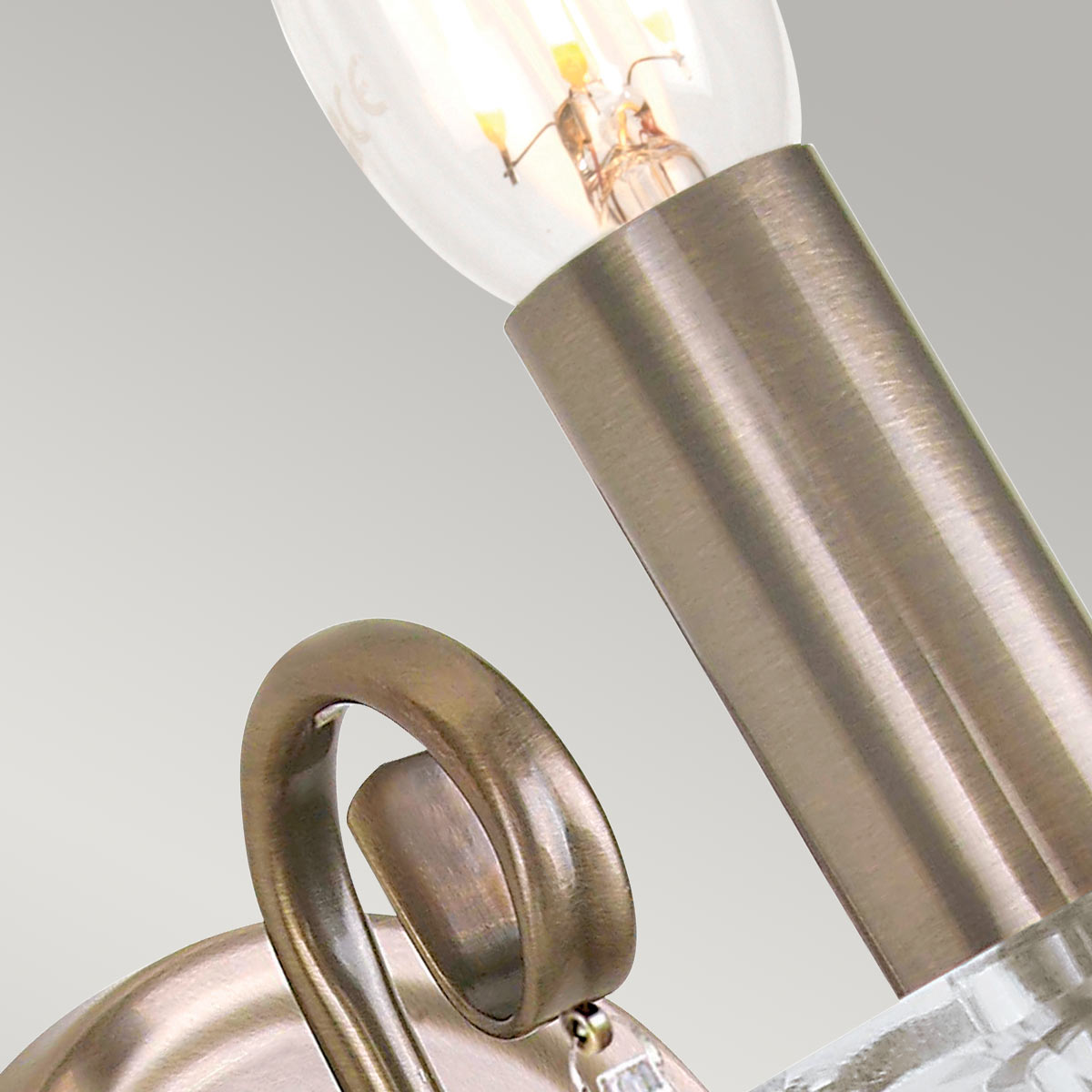 Elstead Lighting  Wall Light from the Aegean range. Aegean 1 Light Wall Light Product Code = AG1-AGED-BRASS