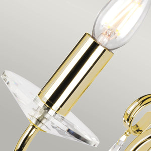 Elstead Lighting Wall Light from the Aegean range. Aegean 1 Light Wall Light Product Code = AG1-POL-BRASS