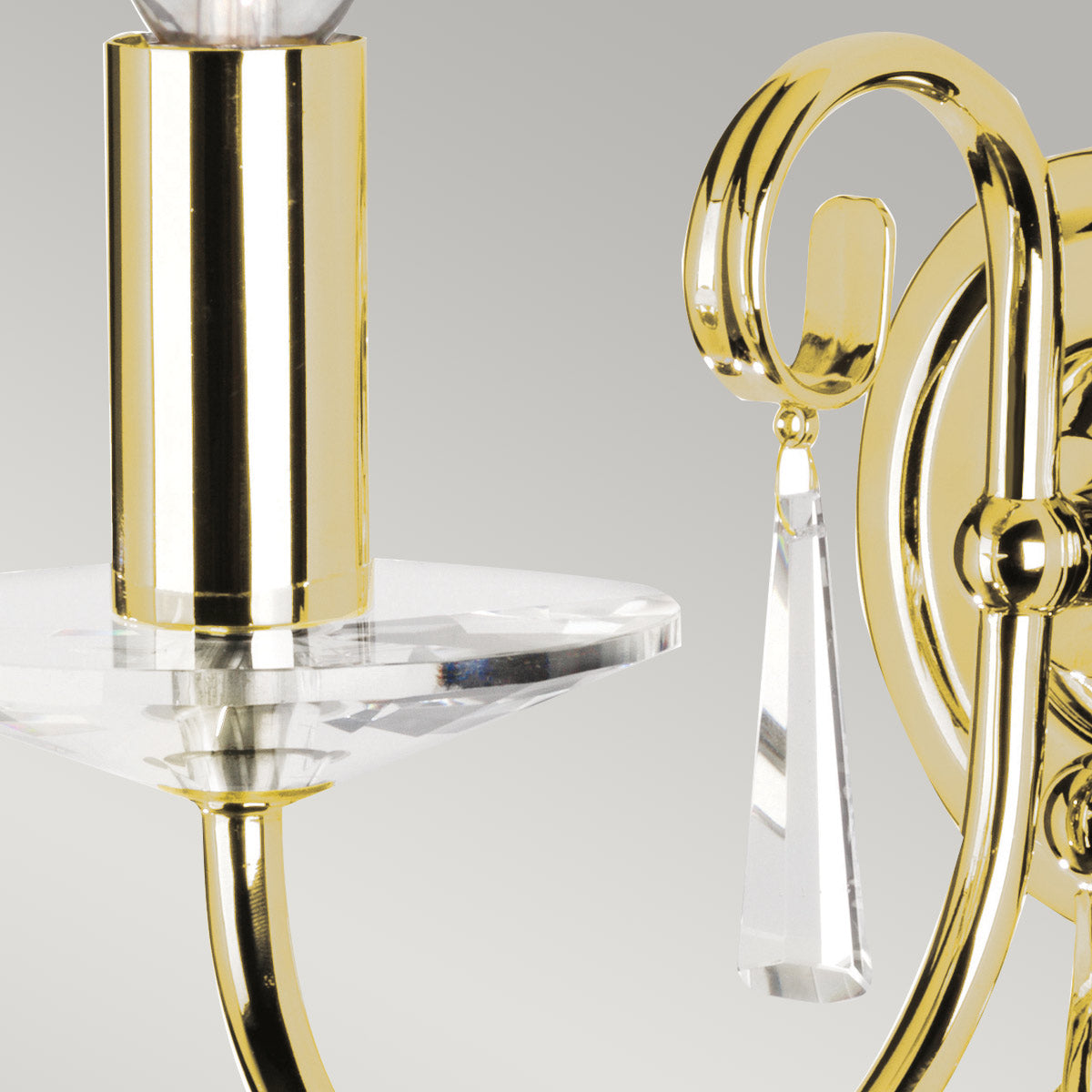 Elstead Lighting Wall Light from the Aegean range. Aegean 1 Light Wall Light Product Code = AG1-POL-BRASS
