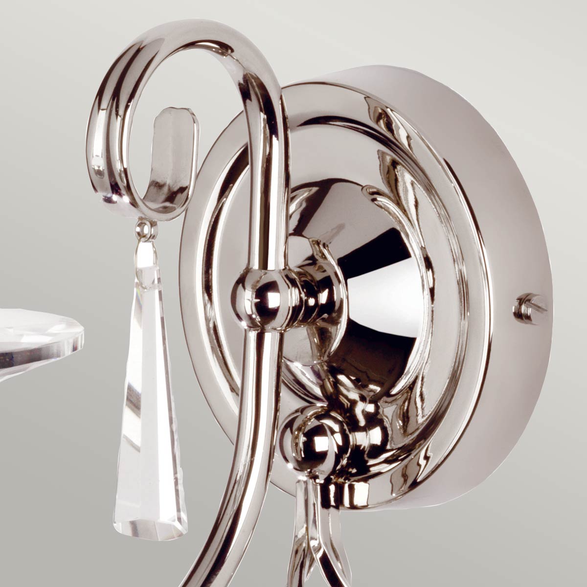 Elstead Lighting Wall Light from the Aegean range. Aegean 1 Light Wall Light Product Code = AG1-POL-NICKEL