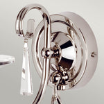 Elstead Lighting Wall Light from the Aegean range. Aegean 1 Light Wall Light Product Code = AG1-POL-NICKEL