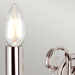 Elstead Lighting Wall Light from the Aegean range. Aegean 1 Light Wall Light Product Code = AG1-POL-NICKEL