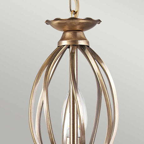 Elstead Lighting Chandelier from the Aegean range. Aegean 5 Light Chandelier Product Code = AG5-AGED-BRASS