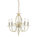 Elstead Lighting Aegean 5 Light Chandelier AG5-POL-BRASS