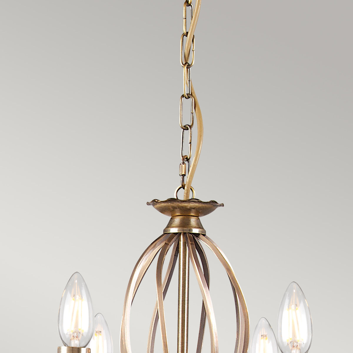 Elstead Lighting Chandelier from the Aegean range. Aegean 8 Light Chandelier Product Code = AG8-AGED-BRASS