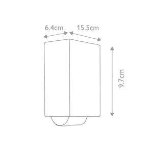 Elstead Lighting Outdoor Wall Light from the Agner range. Agner 2 Light Wall Light Product Code = AGNER-2W