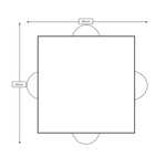 Elstead Lighting Outdoor Wall Light from the Agner range. Agner 4 Light Wall Light Product Code = AGNER-4W