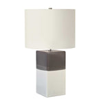 Elstead Lighting Table Lamp from the Alba range. Alba 1 Light Table Lamp - Cream Product Code = ALBA-TL-CREAM
