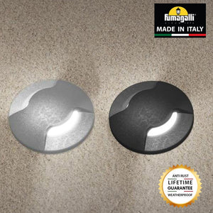 Magnalux Aldo Round 2Light 1.7W G9 LED Walkover Black Part Number - ALDO2LBL