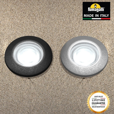 Magnalux Aldo Round 2Light 1.7W G9 LED Walkover Grey Part Number - ALDO2LGY