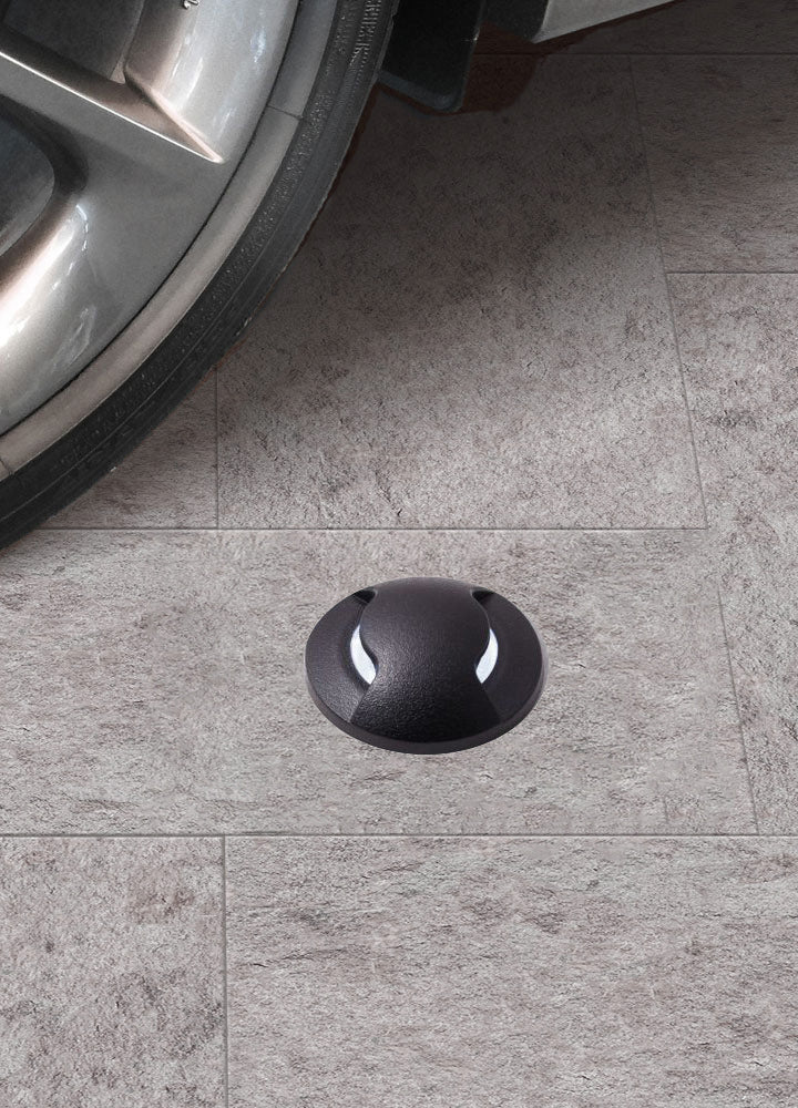 Magnalux Aldo Round 1Light 1.7W G9 LED Walkover Grey Part Number - ALDO1LGY