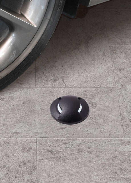 Magnalux Aldo Round 1Light 1.7W G9 LED Walkover Grey Part Number - ALDO1LGY