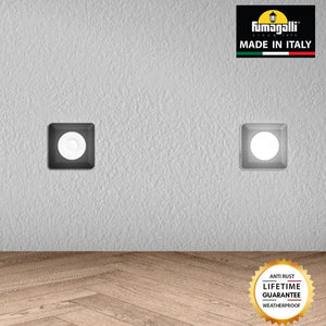 Magnalux Aldo Round 1.7W G9 LED walkover Grey Part Number - ALDORDGY