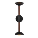 Arden 2 Light LED Wall Light  part no - ALM-ARDEN-LED-2WB-MB
