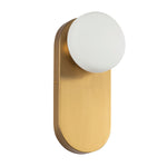 Ariel 1 Light Wall Light  part no - ALM-ARIEL-1WB-BG-OP