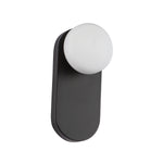 Ariel 1 Light Wall Light  part no - ALM-ARIEL-1WB-MB-OP