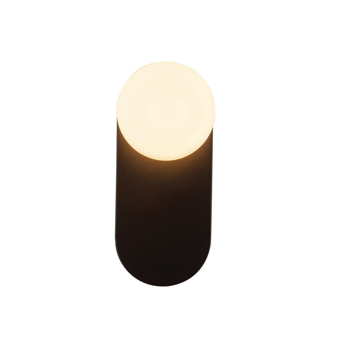 Ariel 1 Light Wall Light  part no - ALM-ARIEL-1WB-MB-OP