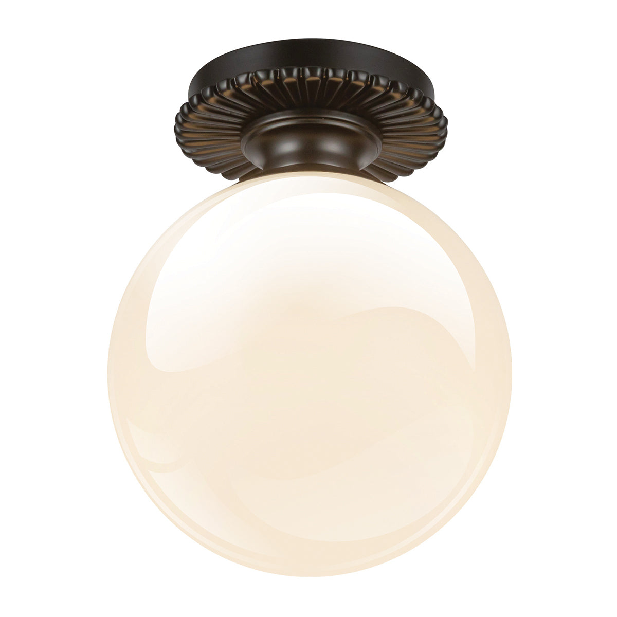 Otis 1 Light Flush part no - ALM-OTIS-F-MB-OP