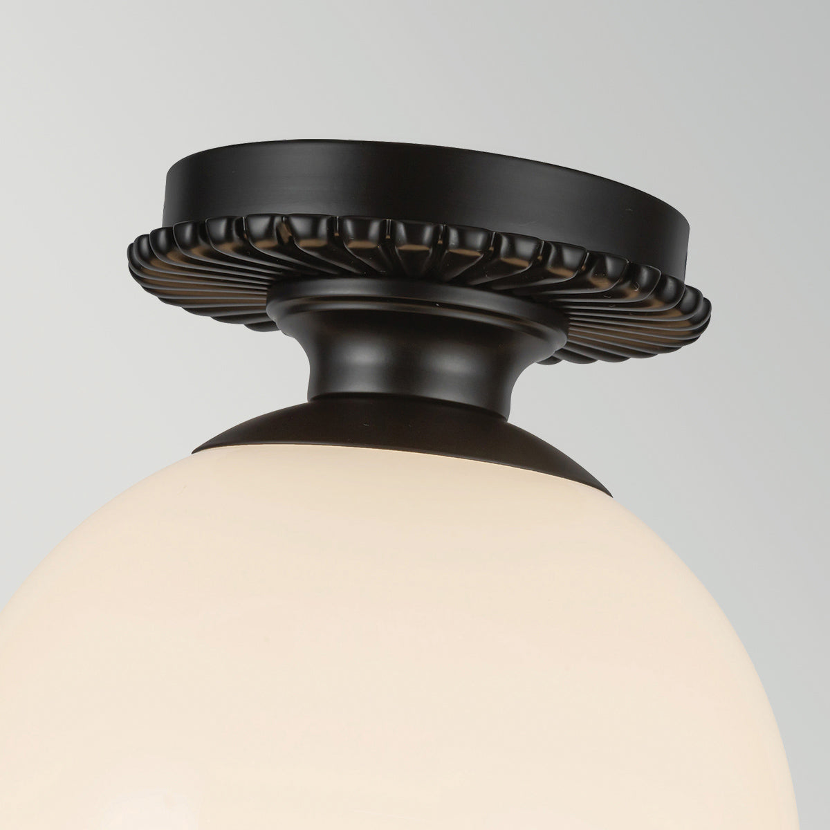 Otis 1 Light Flush part no - ALM-OTIS-F-MB-OP