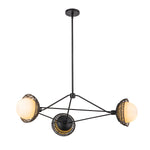 Alora Mood Perth 3 lt Chandelier part no - ALM-PERTH3-BK