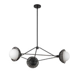 Alora Mood Perth 3 lt Chandelier part no - ALM-PERTH3-BK