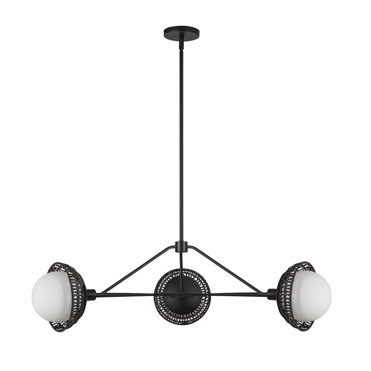 Alora Mood Perth 3 lt Chandelier part no - ALM-PERTH3-BK