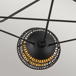 Alora Mood Perth 3 lt Chandelier part no - ALM-PERTH3-BK