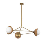 Alora Mood Perth 3 lt Chandelier part no - ALM-PERTH3-GD