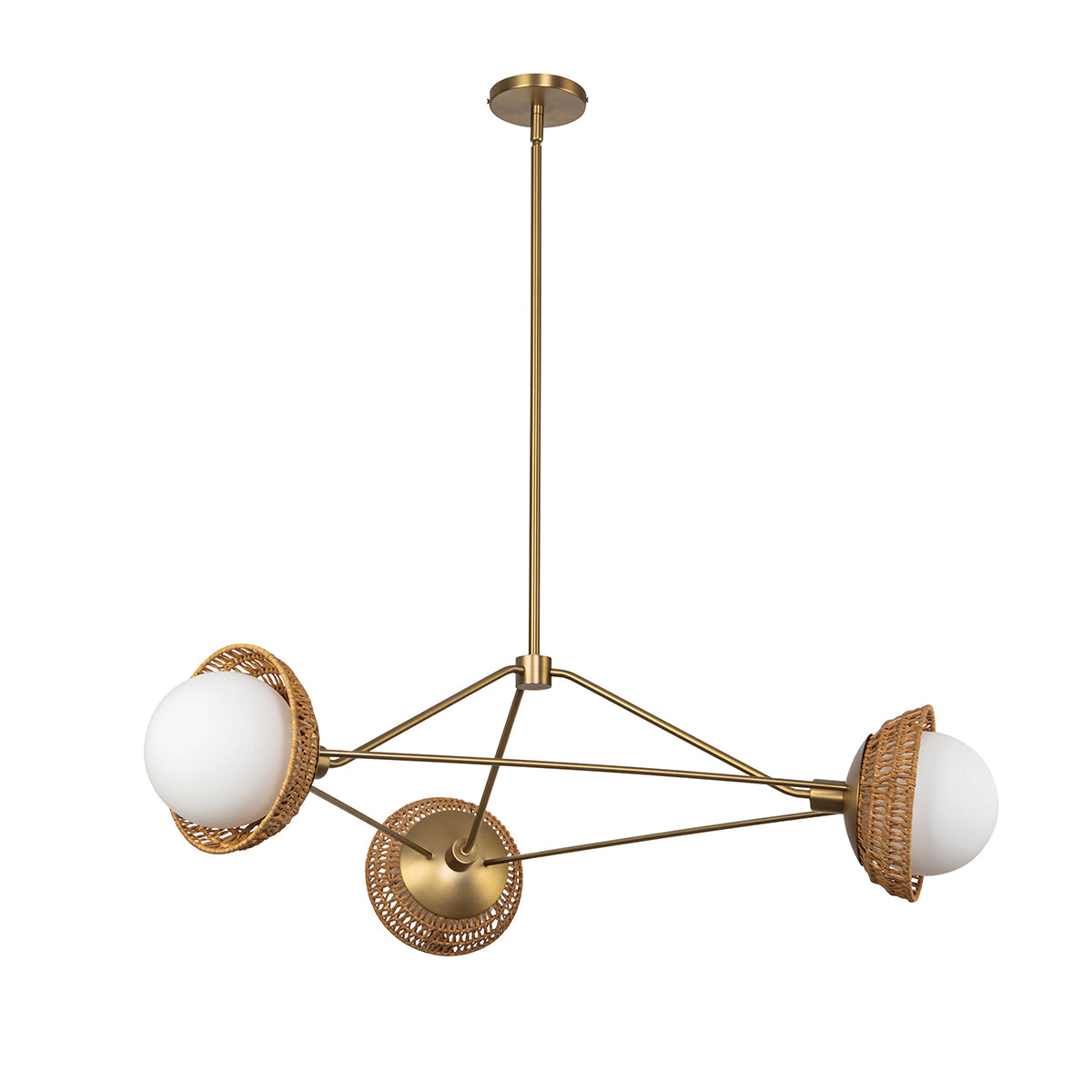 Alora Mood Perth 3 lt Chandelier part no - ALM-PERTH3-GD